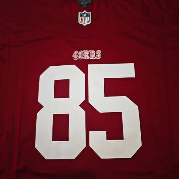 Nike San Francisco 49ers Kittle Player Red Jersey No. 85 - Picture 3 of 7